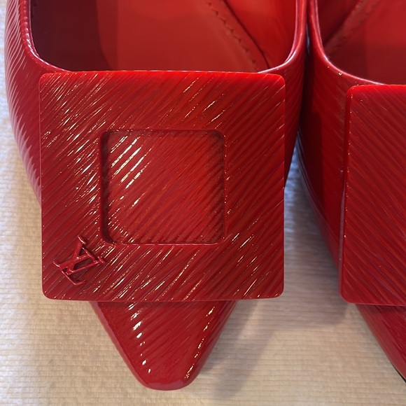 Louis Vuitton Lady Square flats size 37 - Picture 3 of 6